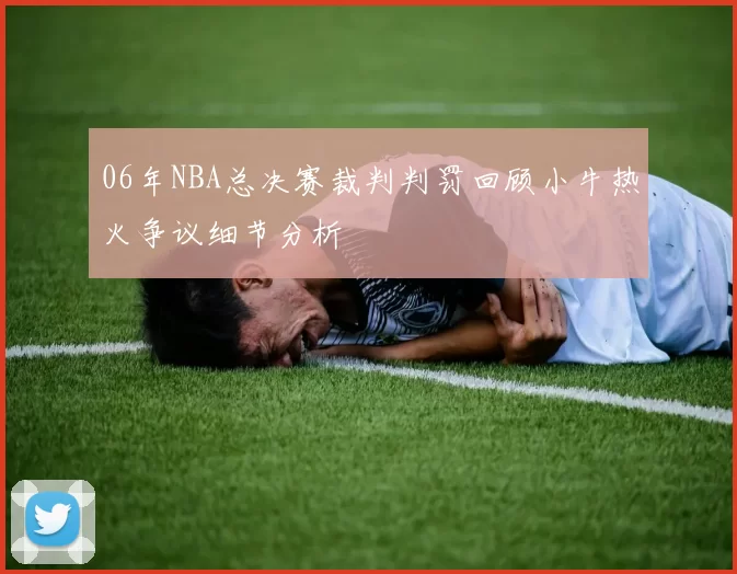 06年NBA总决赛裁判判罚回顾小牛热火争议细节分析